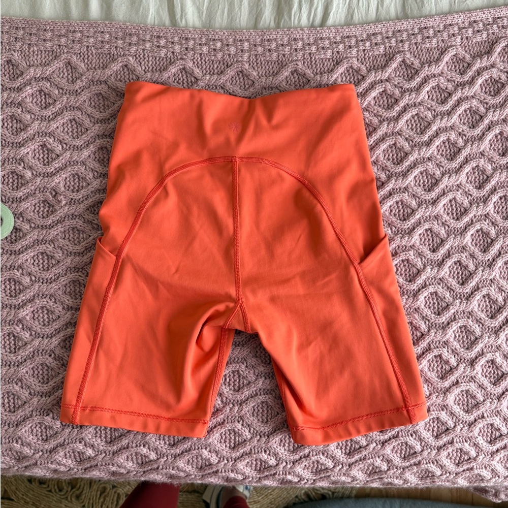 Athleta Women's Athletic Shorts - Vibrant Orange